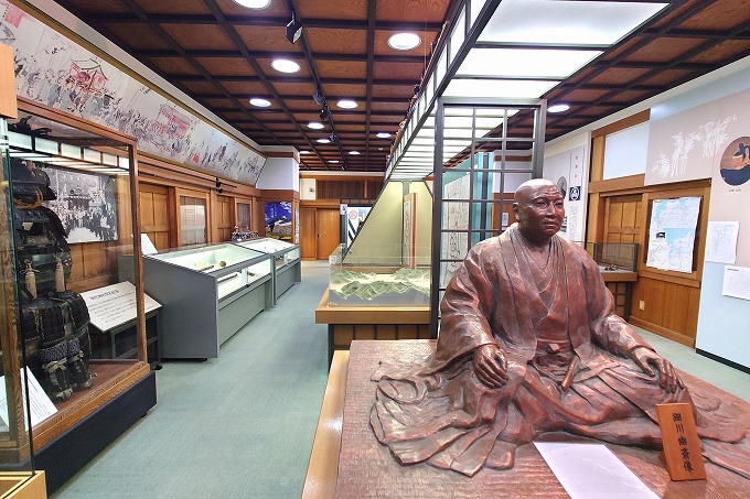 田辺城資料館の館内