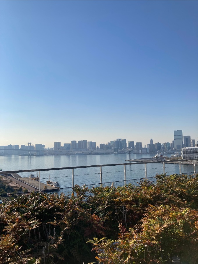 東京豊洲万葉倶楽部の屋上より