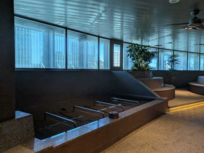 高輪SAUNAS 男性サウナ・温浴の様子