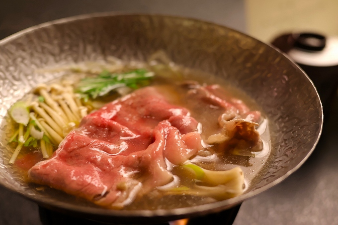 箱根西麓牛のしゃぶしゃぶ