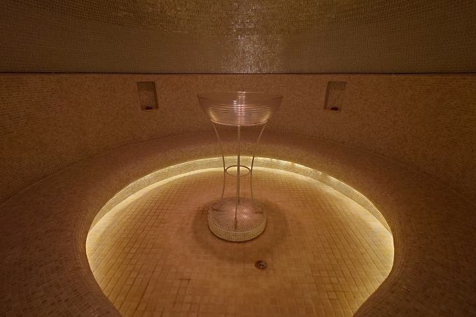 ヒーリングドーム内