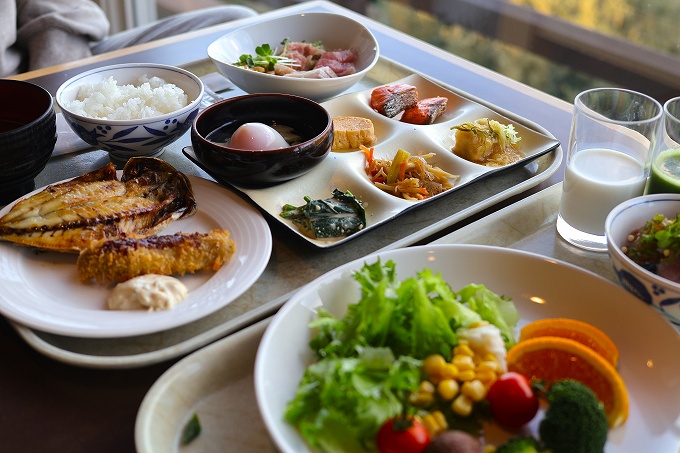 朝食一例
