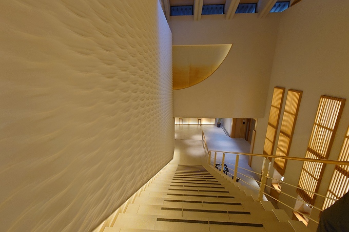 赤沢スパの館内