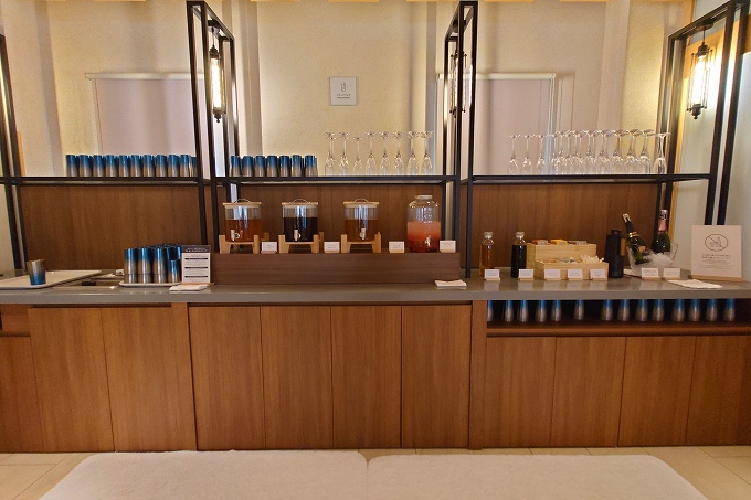 タラソラウンジのドリンク