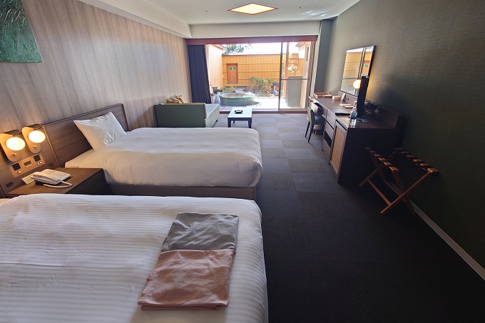 露天風呂付き客室