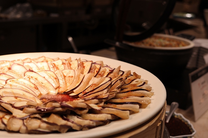 ビュッフェの中華