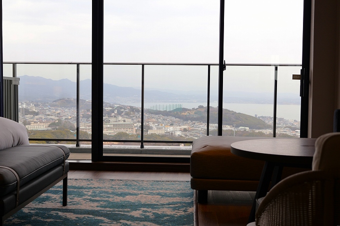 デラックスルームの眺望