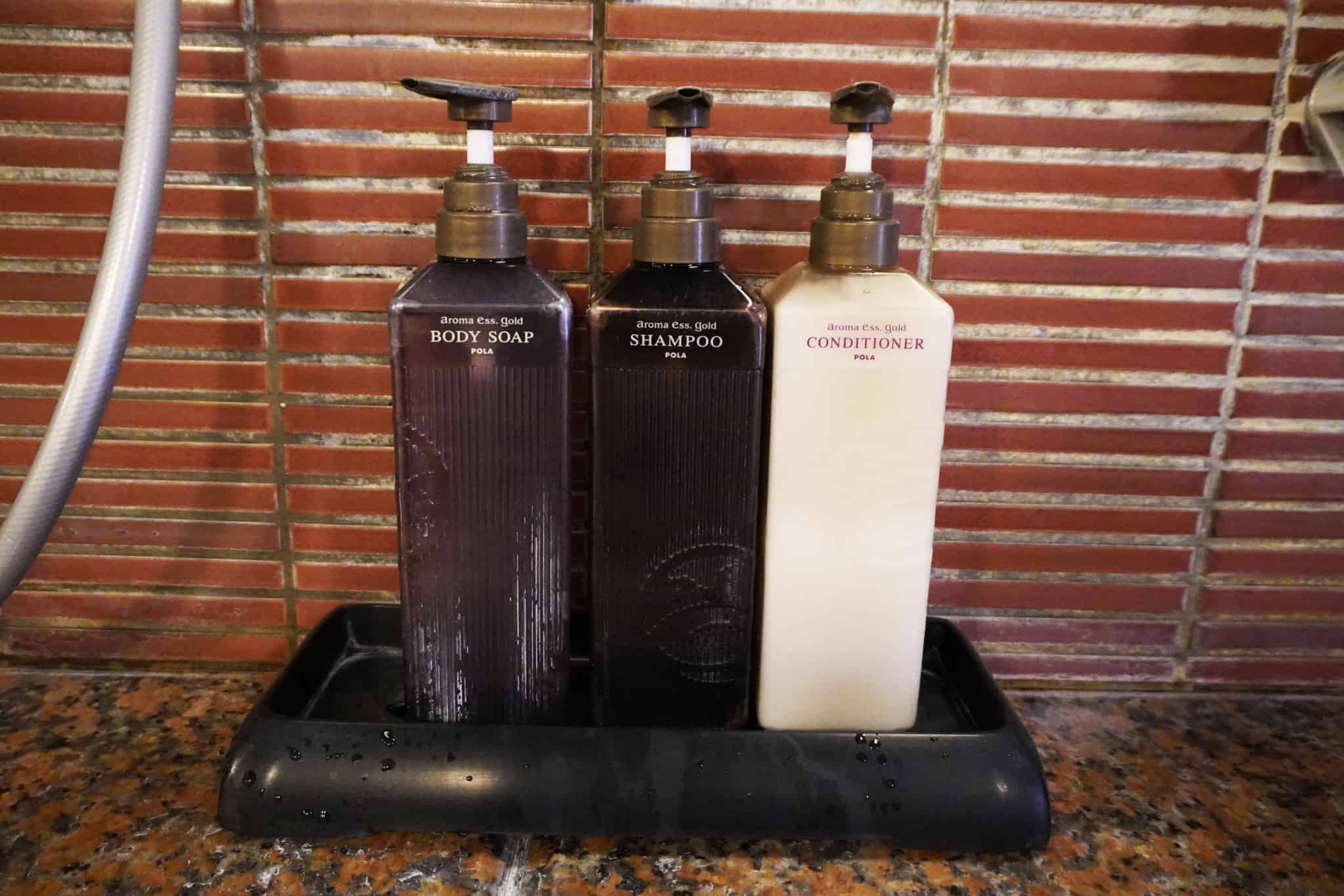 シャンプー類も完備