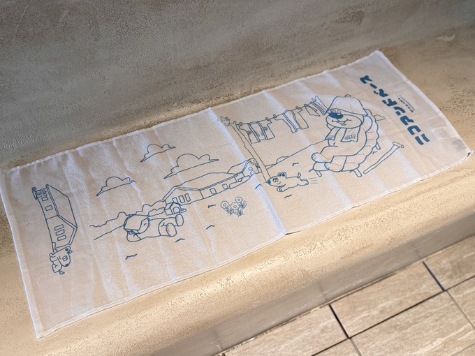 ニコアンドベース サウナ手ぬぐい