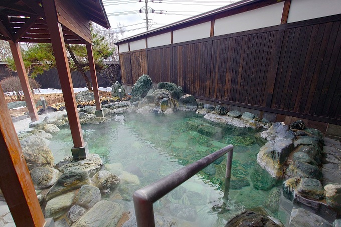 男湯露天風呂