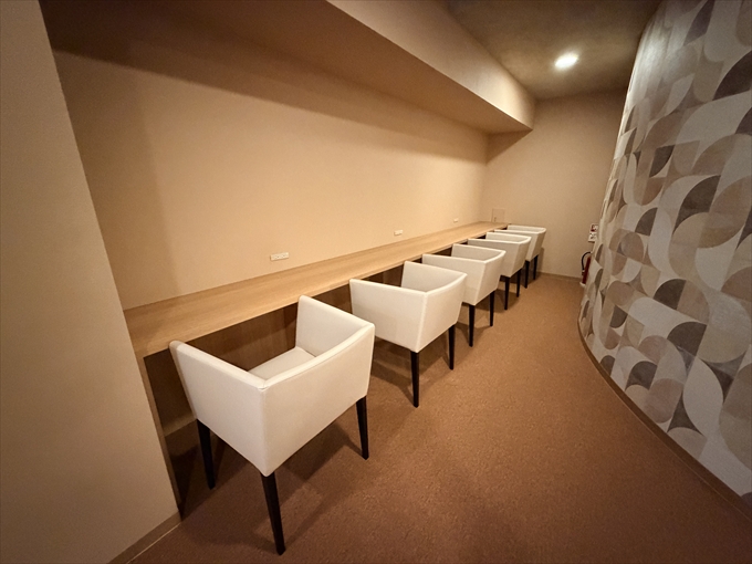 男性専用、女性専用リラックスルームも充実