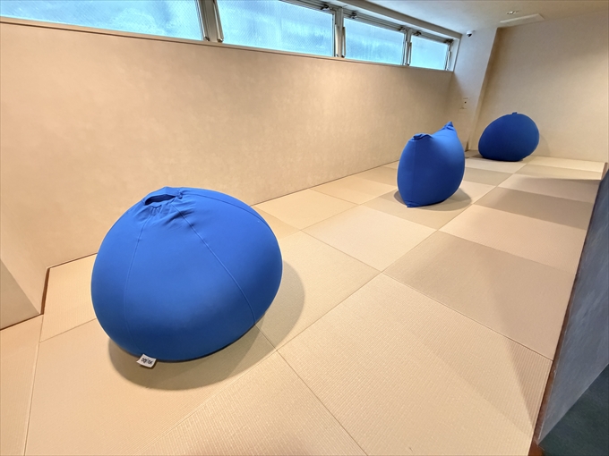 男性専用、女性専用リラックスルームも充実