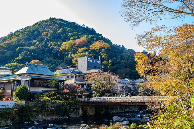 箱根湯本温泉街