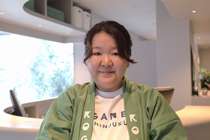 株式会社新保浴場 取締役、黄金湯店主の新保朋子さん