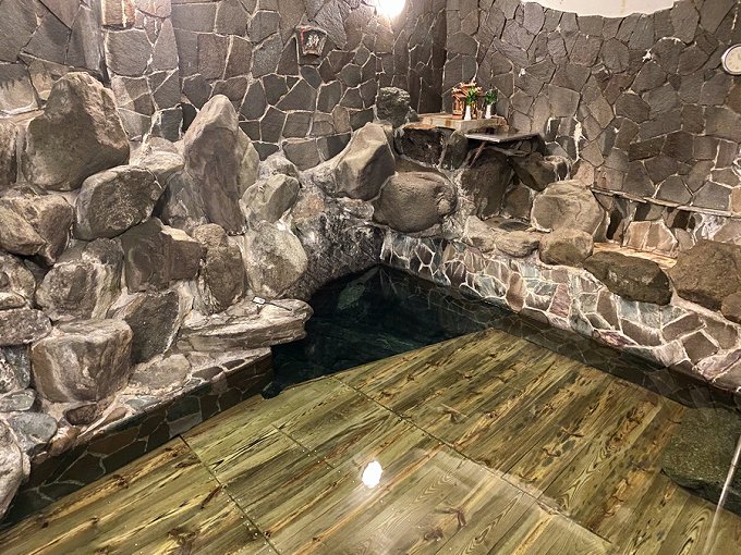 かくし湯大岩風呂。画像提供:古湯坊 源泉舘