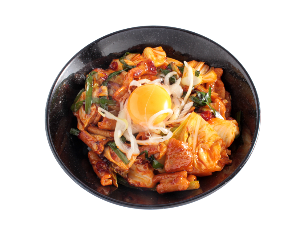 韓国風ホルスタ丼