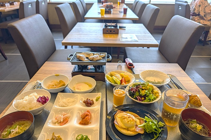 朝食一例