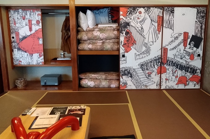 お化けの学校編の押し入れ