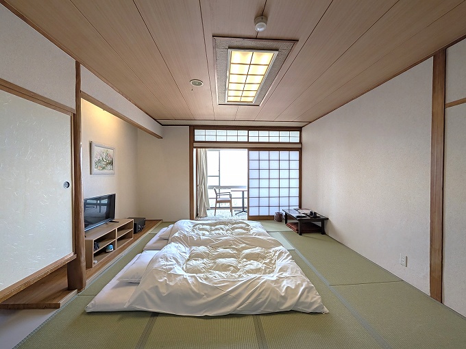 眺望ありの6階の客室