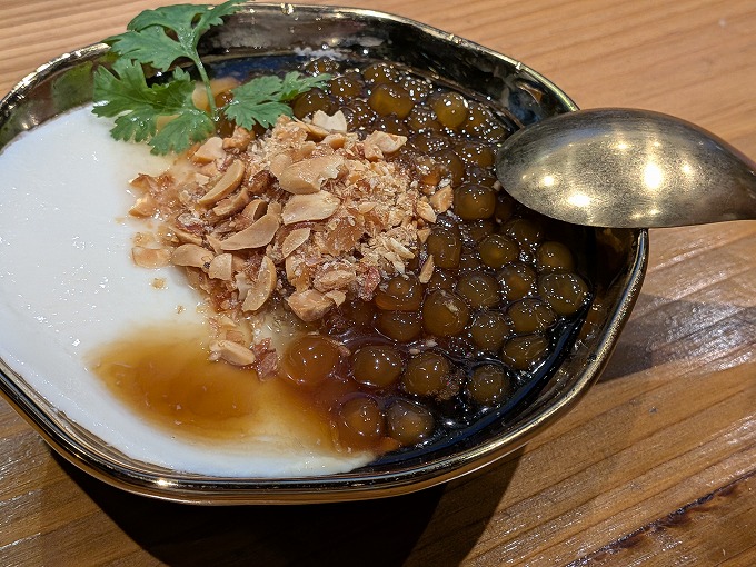 タピオカ入り白水豆花