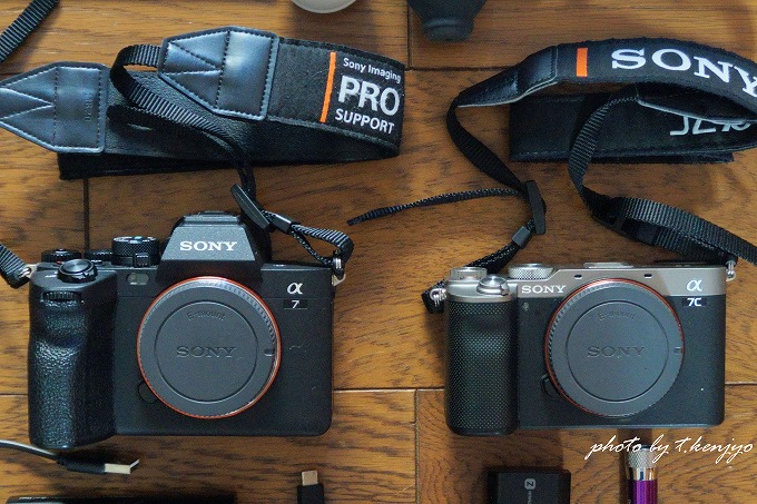 ミラーレス一眼カメラ。筆者は現在、SONY α7シリーズ(フルサイズ)を使用